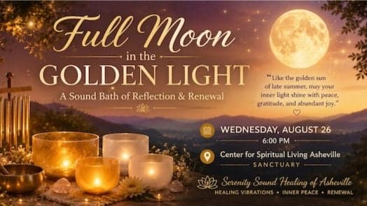 🌕 Full Moon in the Golden Light: A Sound Bath of Reflection & Renewal 🌕