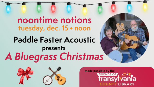 Noontime Notions: A Bluegrass Christmas