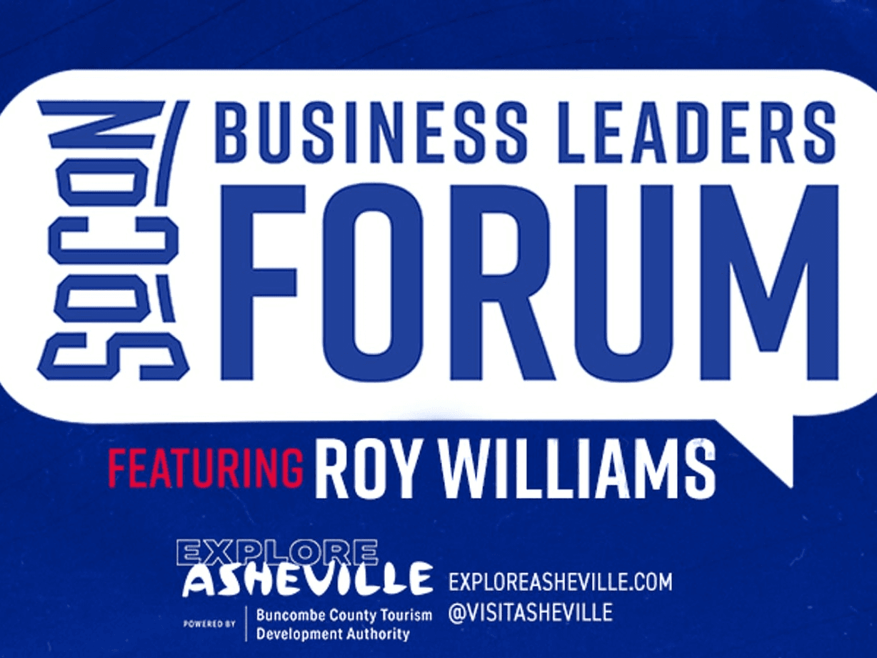 SoCon Business Leader Forum feat. Roy Williams, presented by Explore Asheville