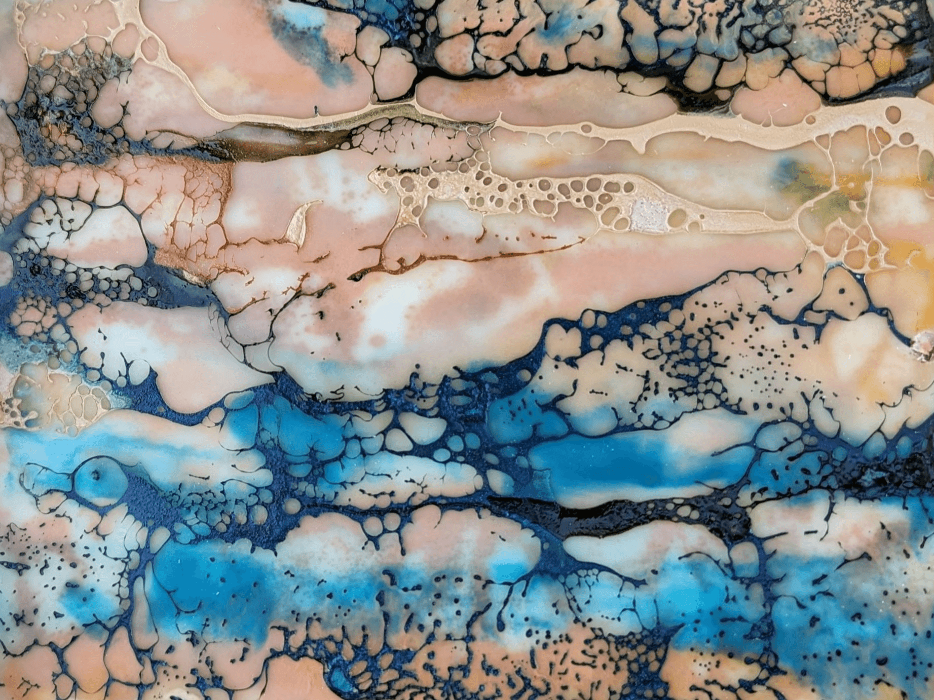 Encaustic Mono Printing