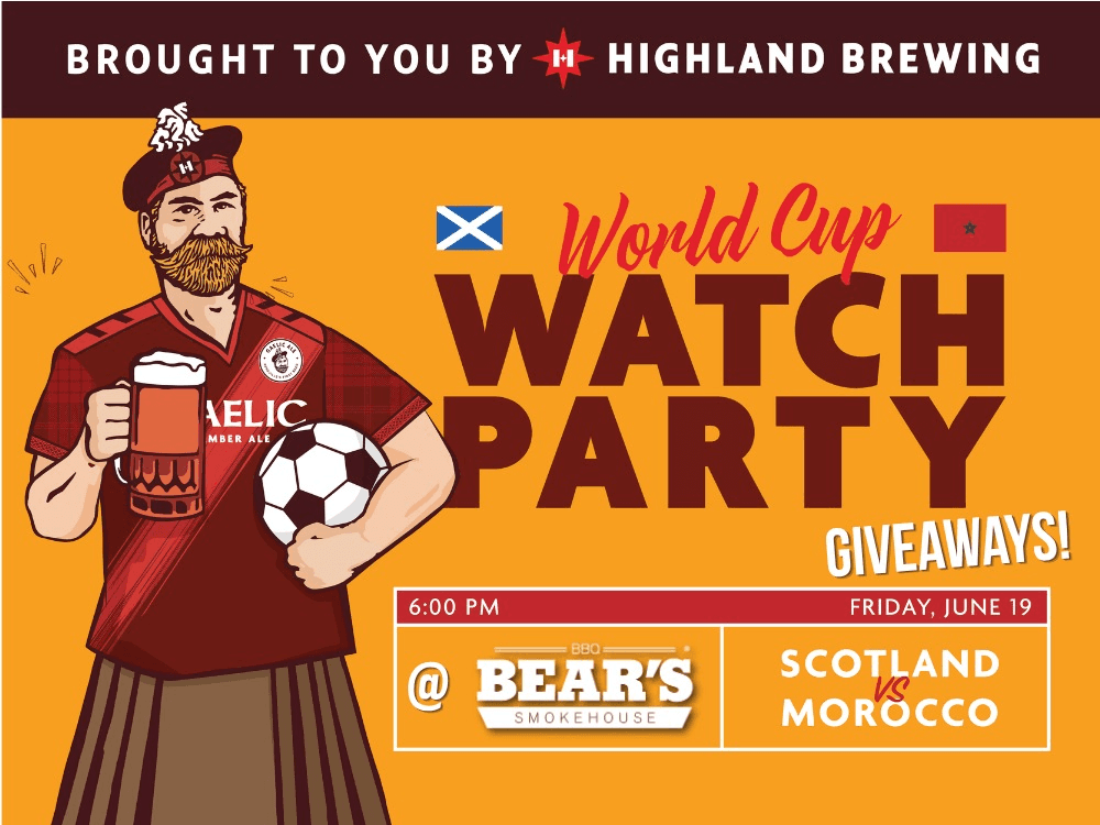 Scotland v. Morocco Match Watch Party