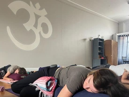 Restorative Yoga + Hot Stones with Live Violin