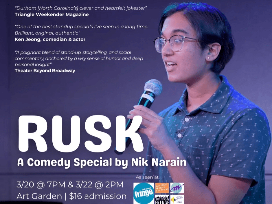 Rusk: A Comedy Special by Nik Narain