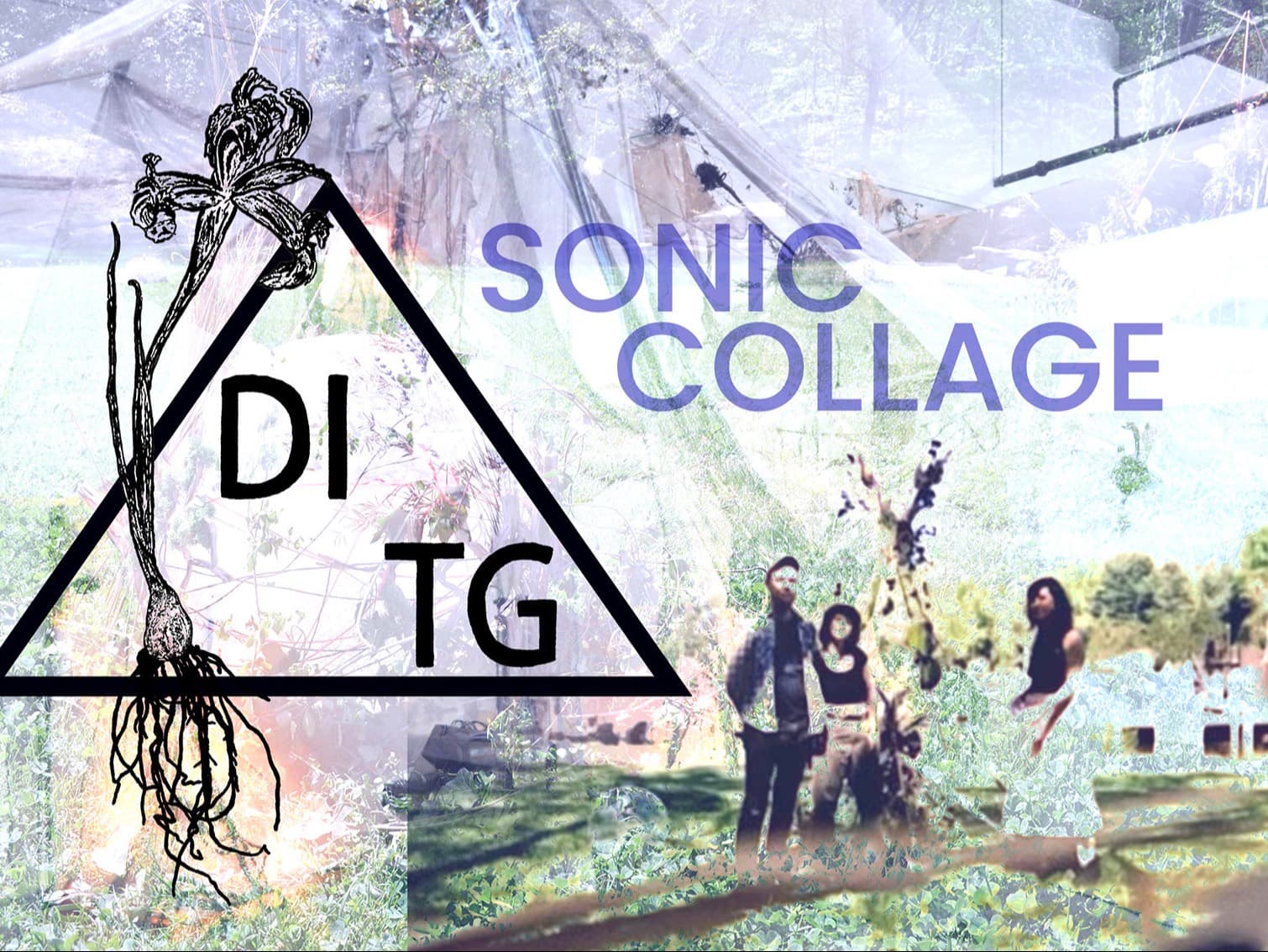 Sonic Collage with Drones in the Garden