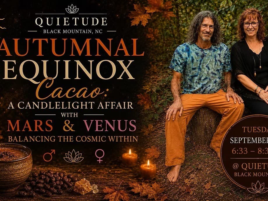 Autumn Equinox Cacao: A Candlelight Affair with Mars & Venus