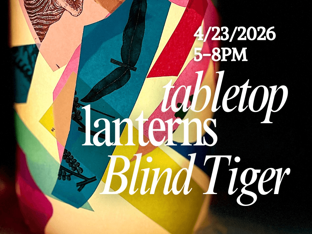 Tabletop Lanterns Blind Tiger Hotel