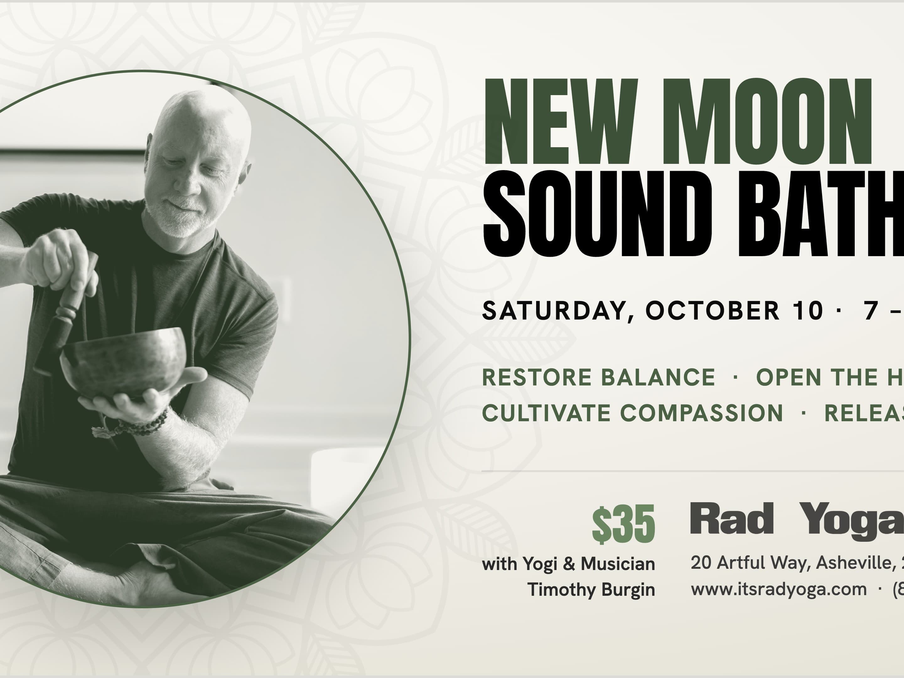 New Moon Sound Bath