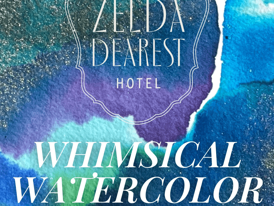 Whimsical Watercolor: An Artful Evening Inspired by Zelda Fitzgerald