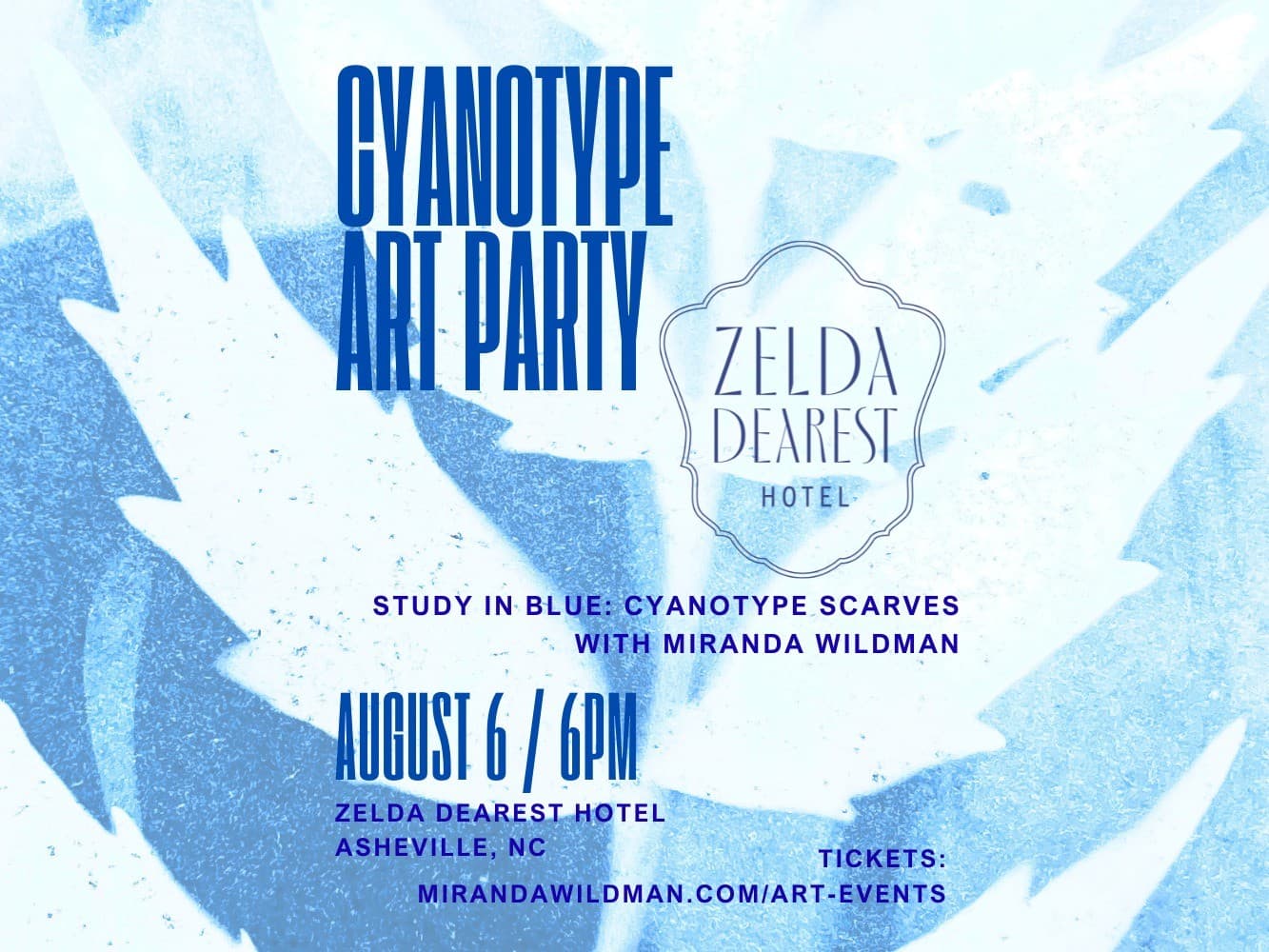 Art Party: Cyanotypes