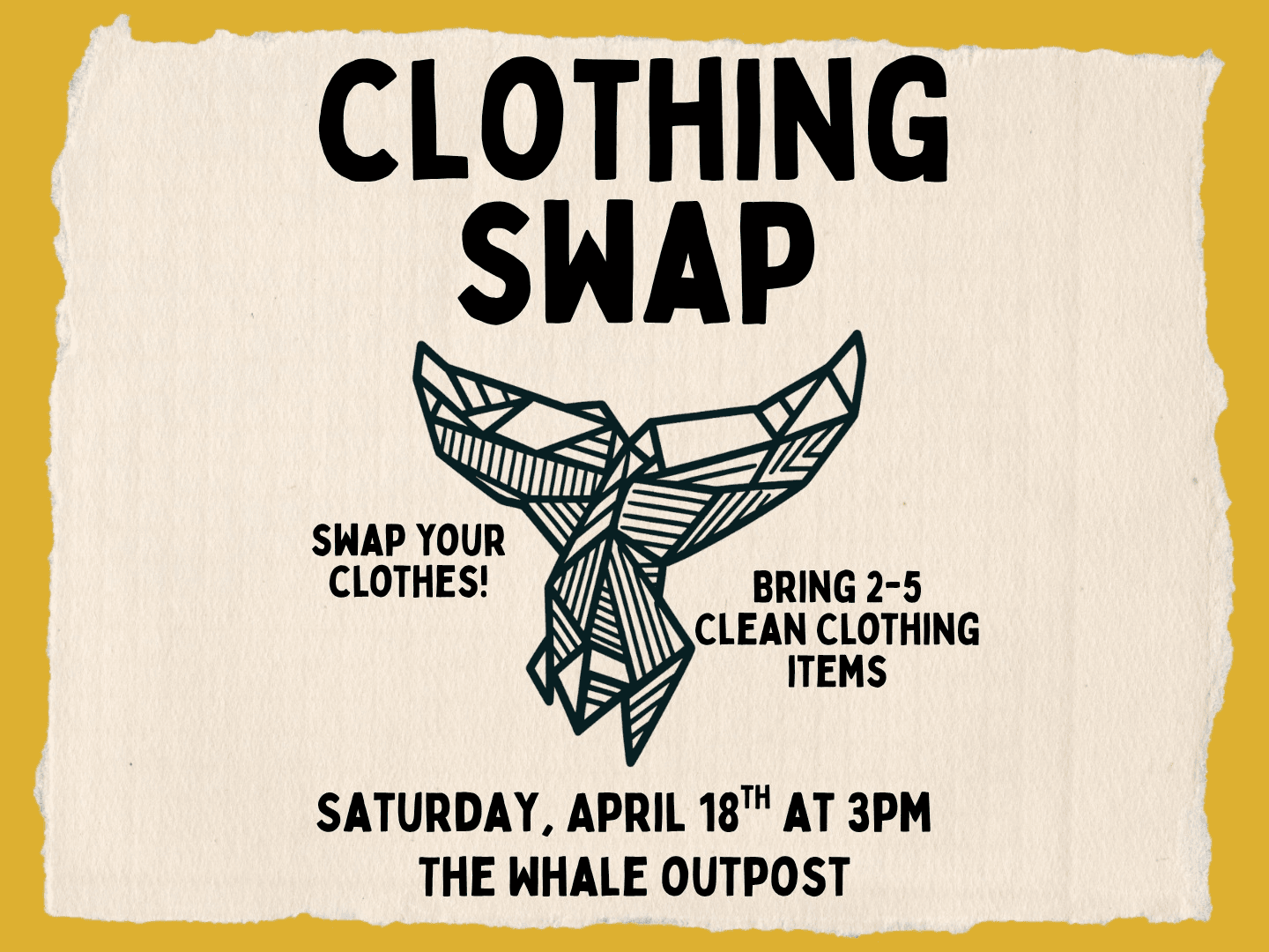 Earth Day Clothing Swap