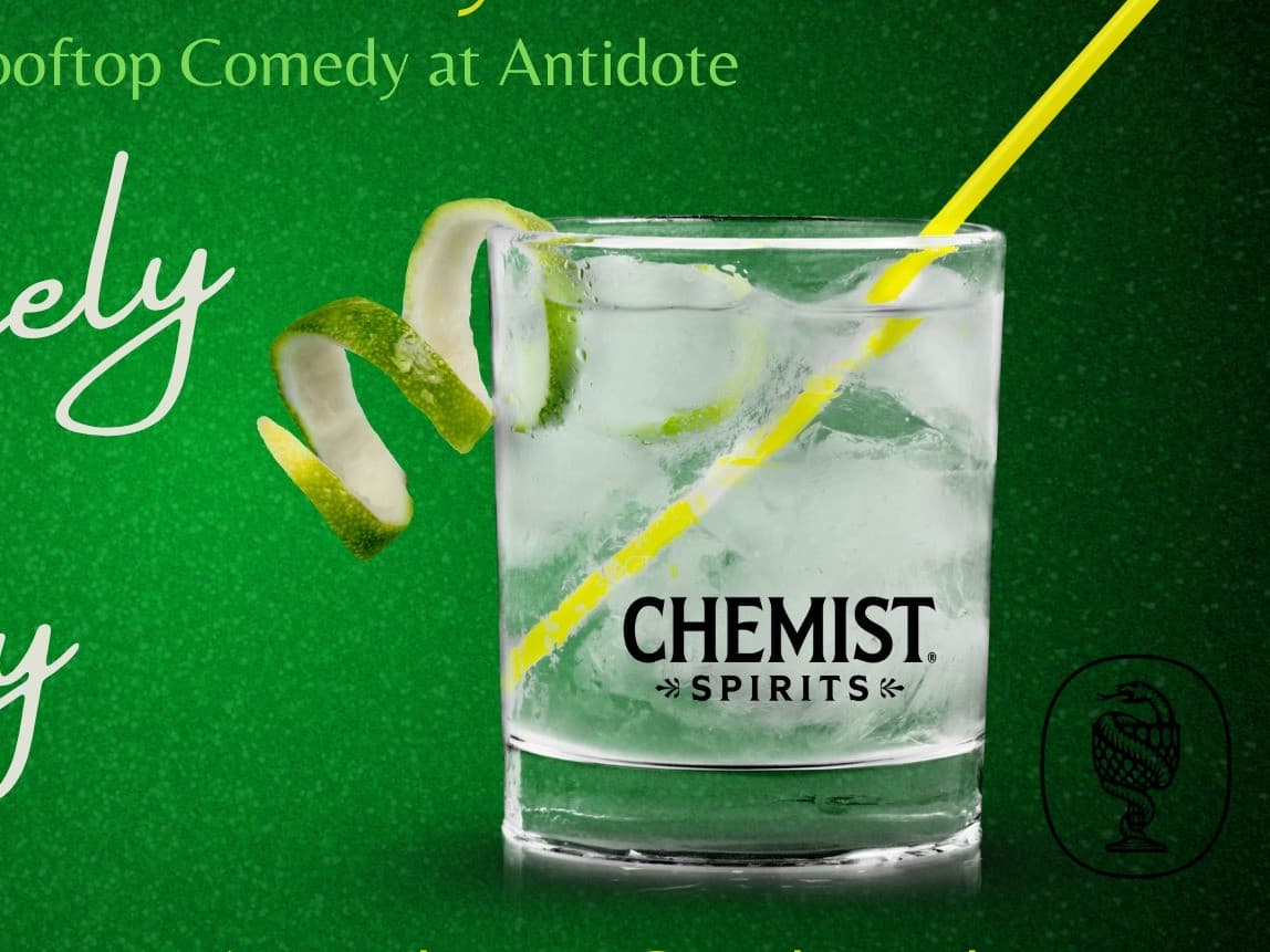 Gin-uinely Funny Rooftop Comedy at Antidote
