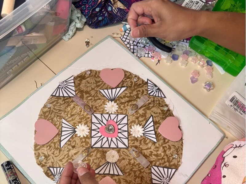 Making Magic with Mandalas: Multi-Media Upcycling Workshop