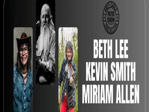 PATIO SHOW: Beth Lee, Kevin Smith & Miriam Allen