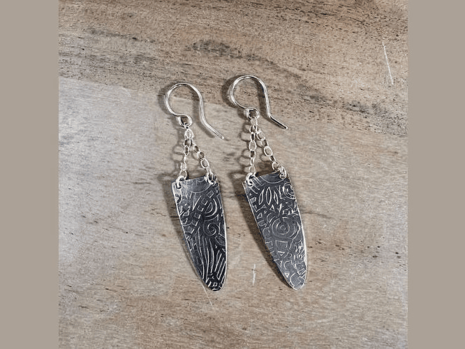 Boho Brass Earrings