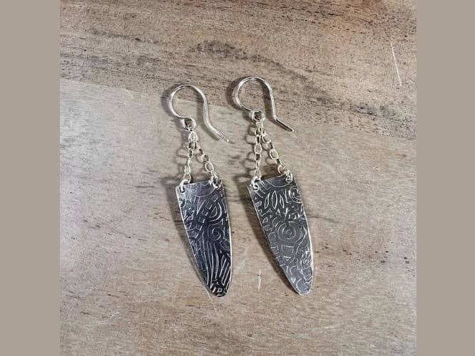 Boho Brass Earrings