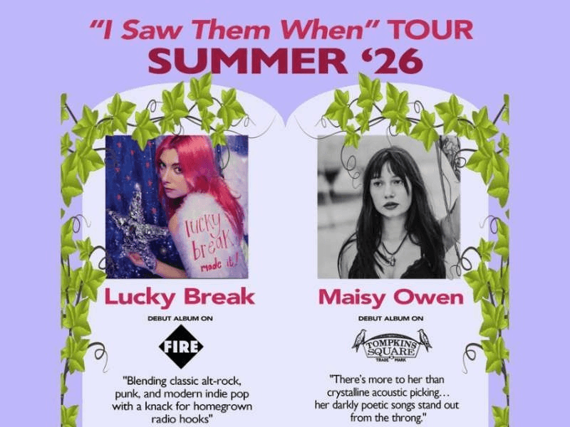 FREE PATIO SHOW: Maisy Owen // Lucky Break