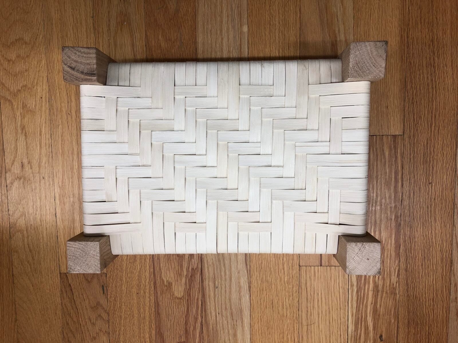 Splint Reed Footstool Class – Sliding Scale