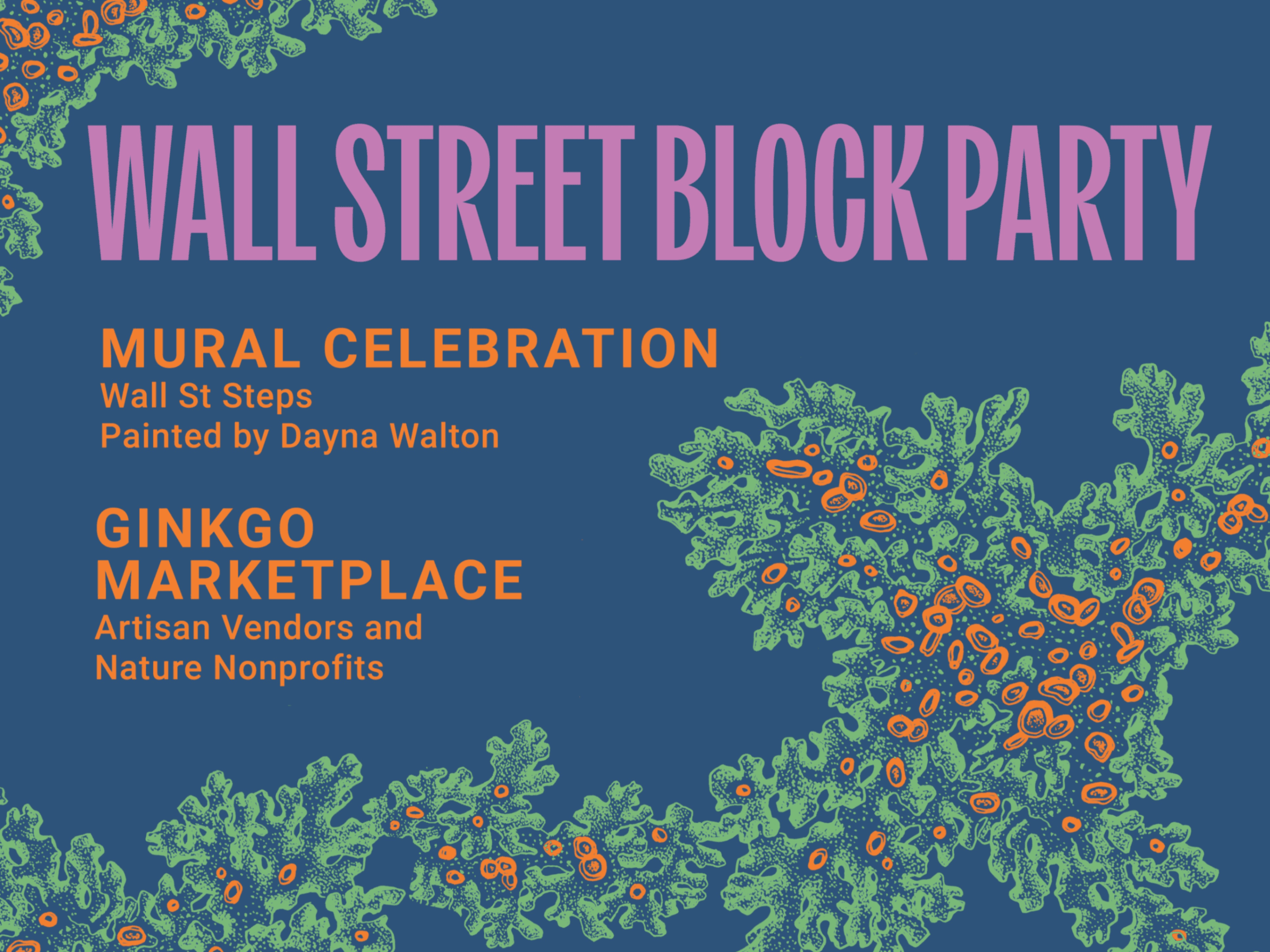 Wall Street Block Party & Gingko Market
