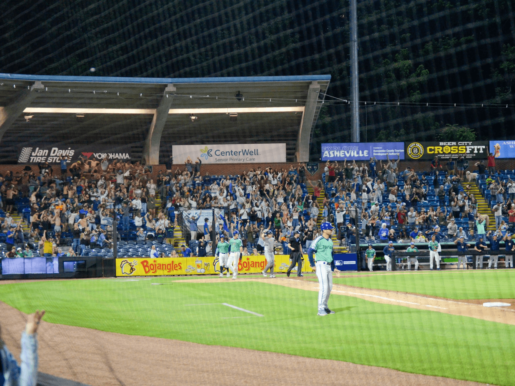 Asheville Tourists vs Greenville Drive