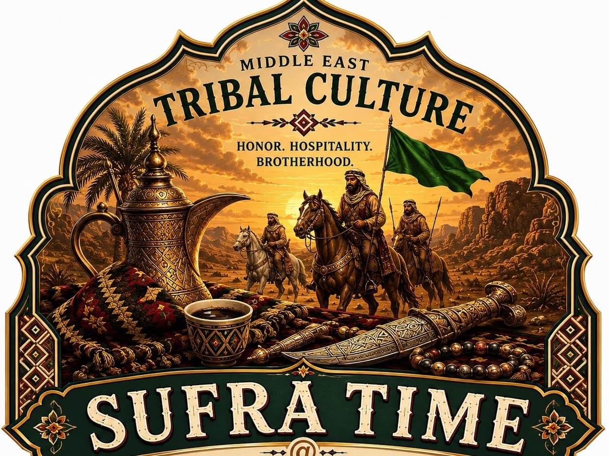 Arabian Tribal Culture - Sufra Time at Mocha Box Coffeehouse