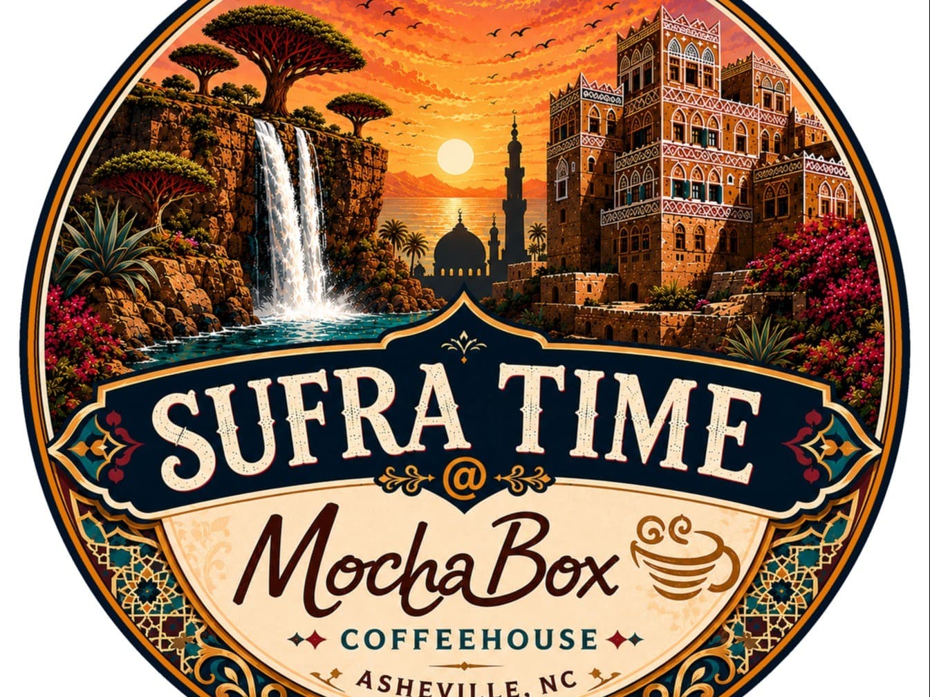 Sufra Time at Mocha Box Coffeehouse