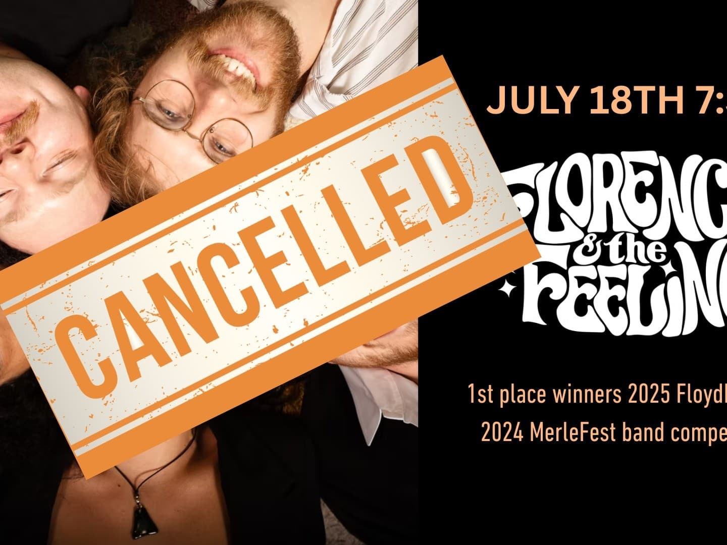 Event Canceled: Florencia & The Feeling