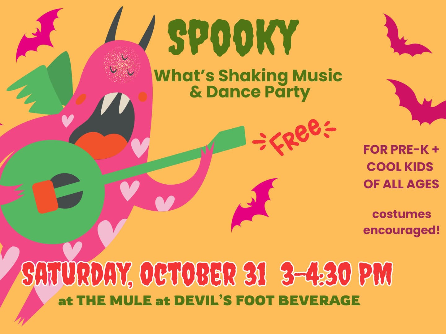 Halloween Music & Dance Party