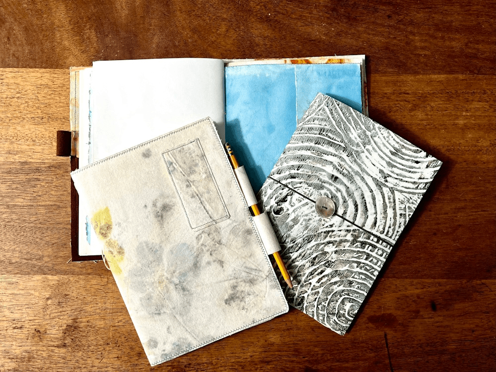 Handmade Journal with Removable Pages Workshop