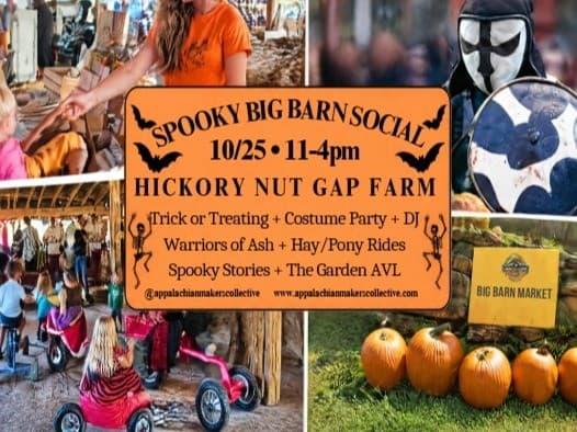 Spooky Big Barn Social at Hickory Nut Gap Farm