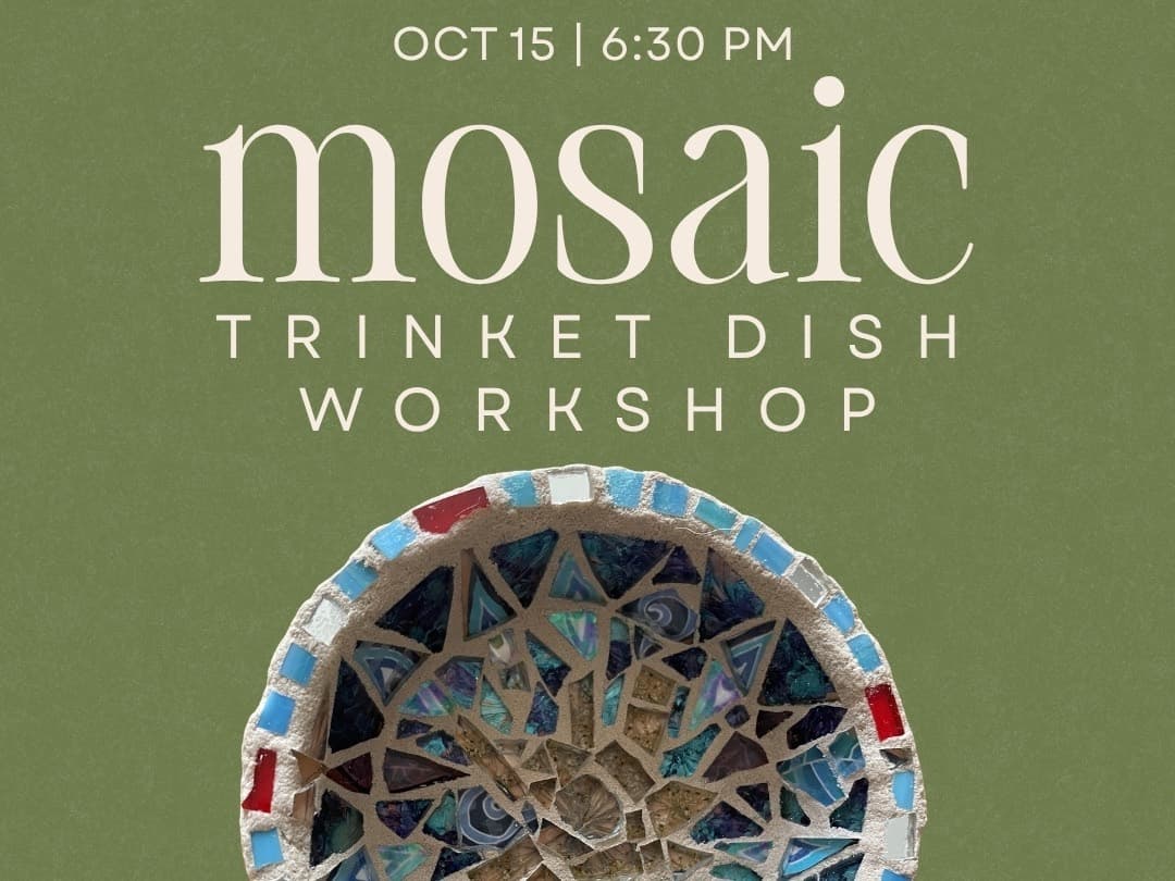 Mosaic Workshop: Trinket Dish