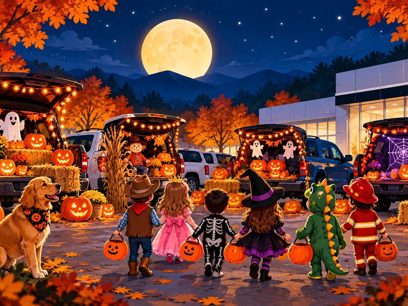 Truck or Treat Event @ Harrys on the Hill GMC