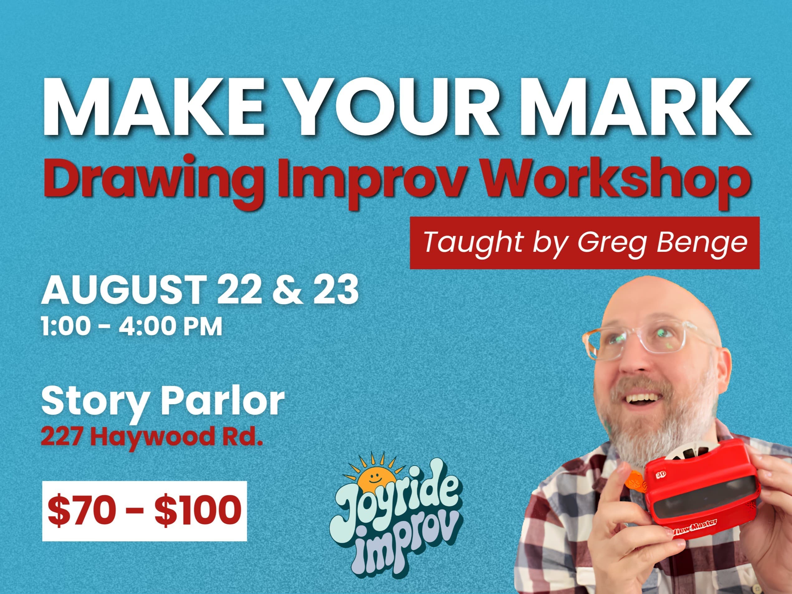 Make Your Mark: Drawing Improv Workshop | Taught by Greg Benge