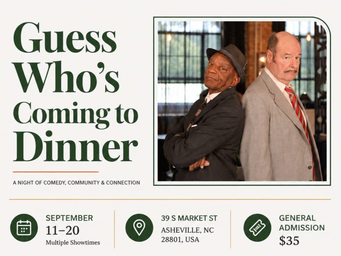 Guess Who's Coming To Dinner