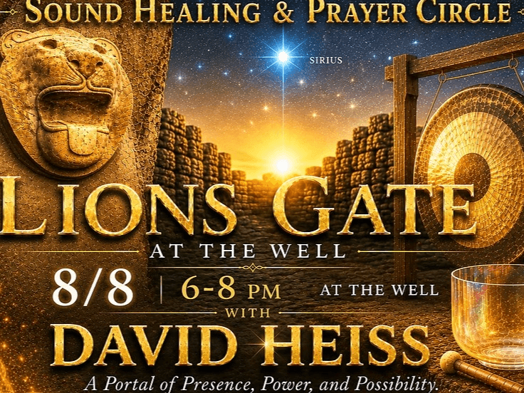 Lions Gate Portal Sound Healing Journey with David Heiss