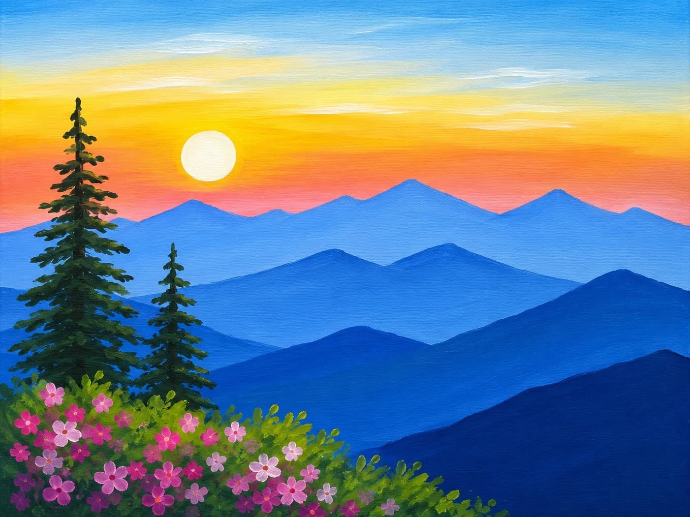 Paint & Pint - Blueridge Mountains