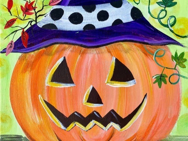 Paint & Pint at Diatribe- Jack O' Lantern