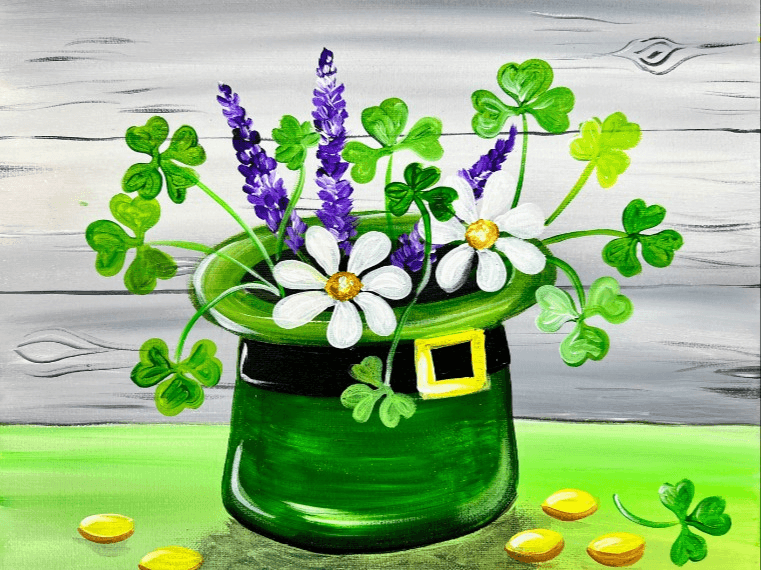 Paint & Pint - Celebrate your Irish with a fun St. Patty's theme night