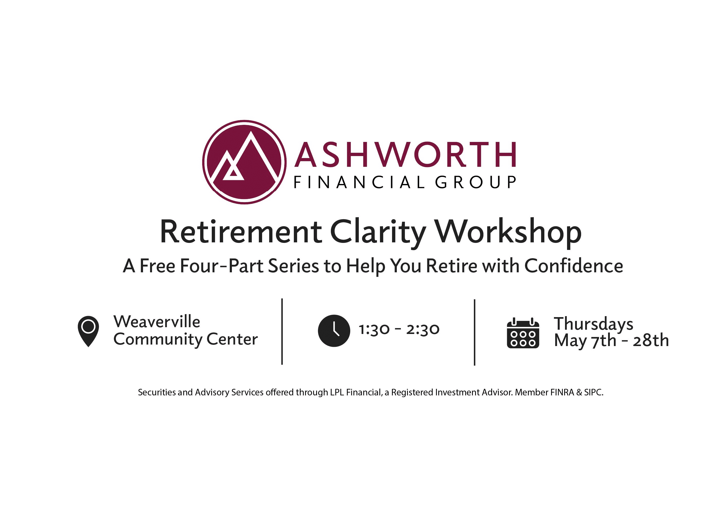 The Retirement Clarity Workshop Series