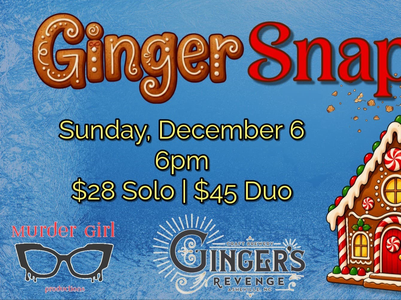 Interactive Murder Mystery at Ginger's Revenge | Ginger Snapped!