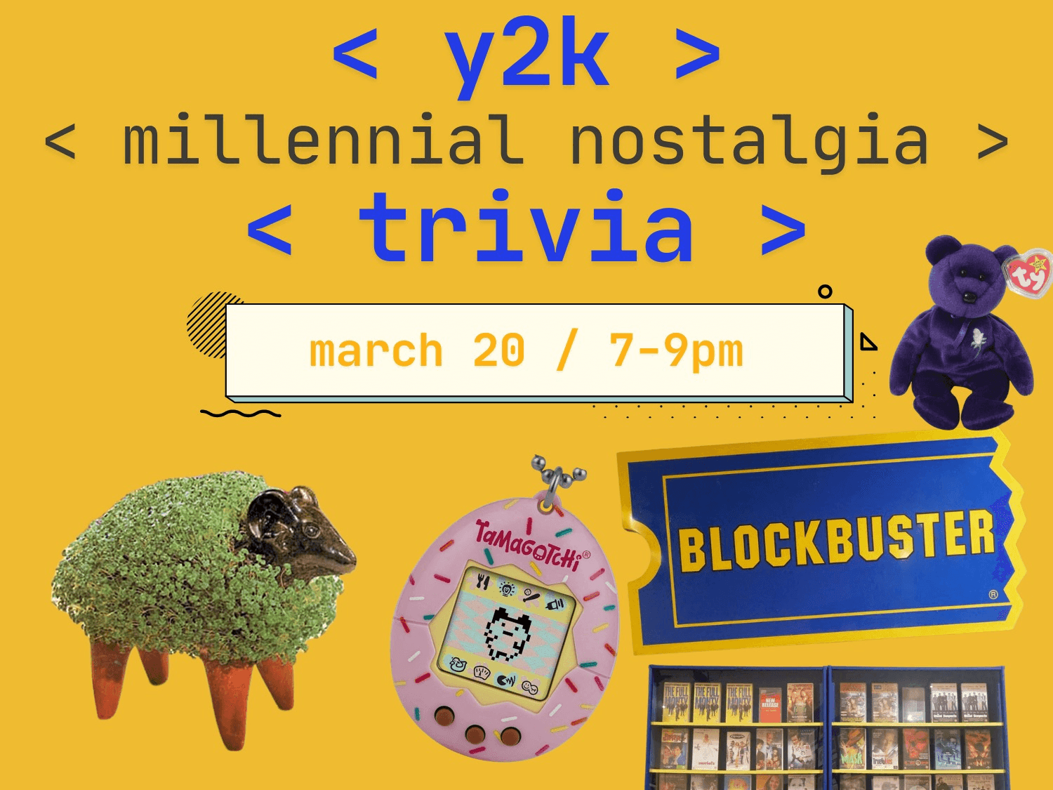 Pop Culture Trivia at Ginger's Revenge | Millennial Nostalgia
