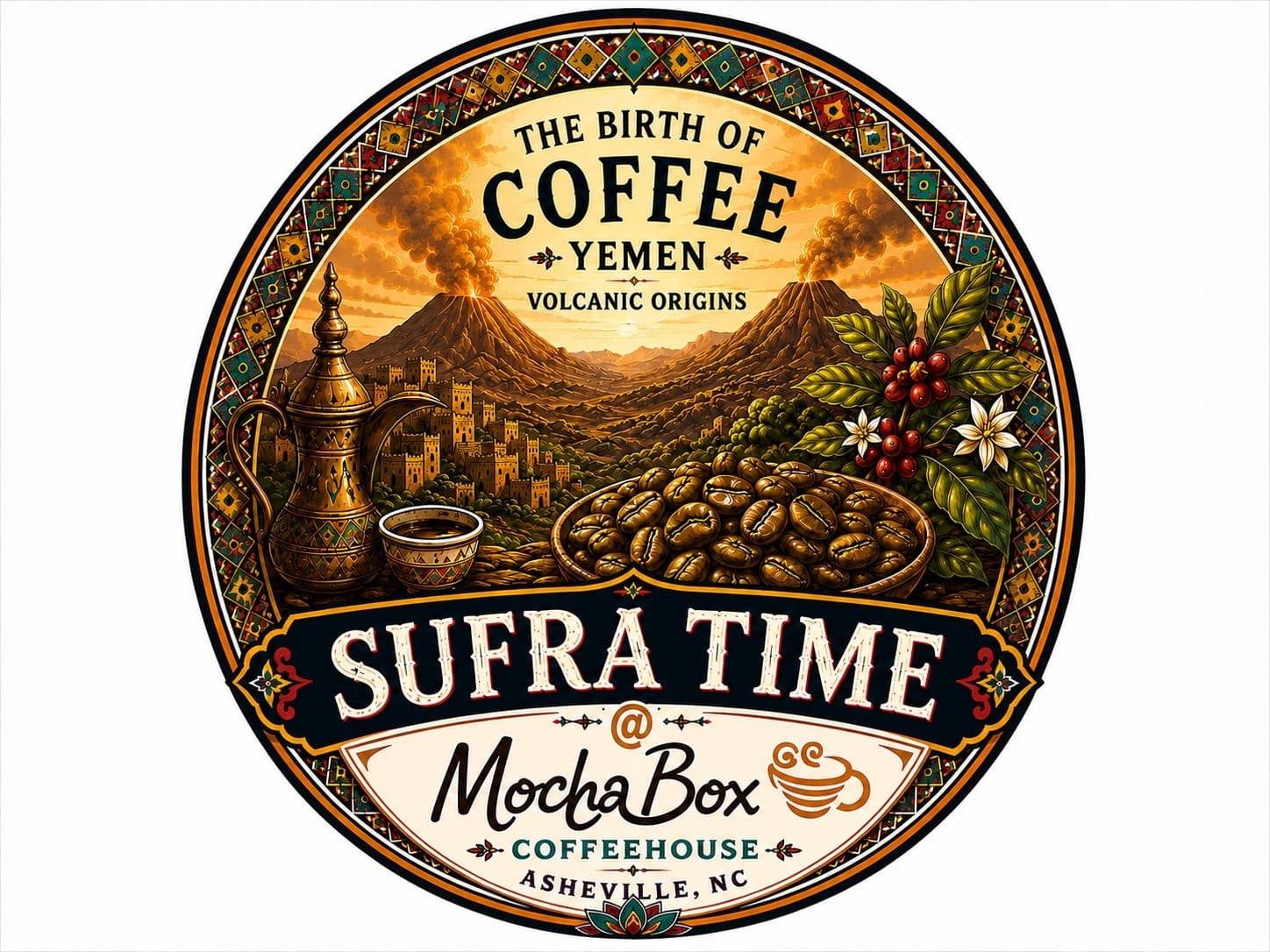 The Birth of Coffee - Sufra Time at Mocha Box Coffeehouse