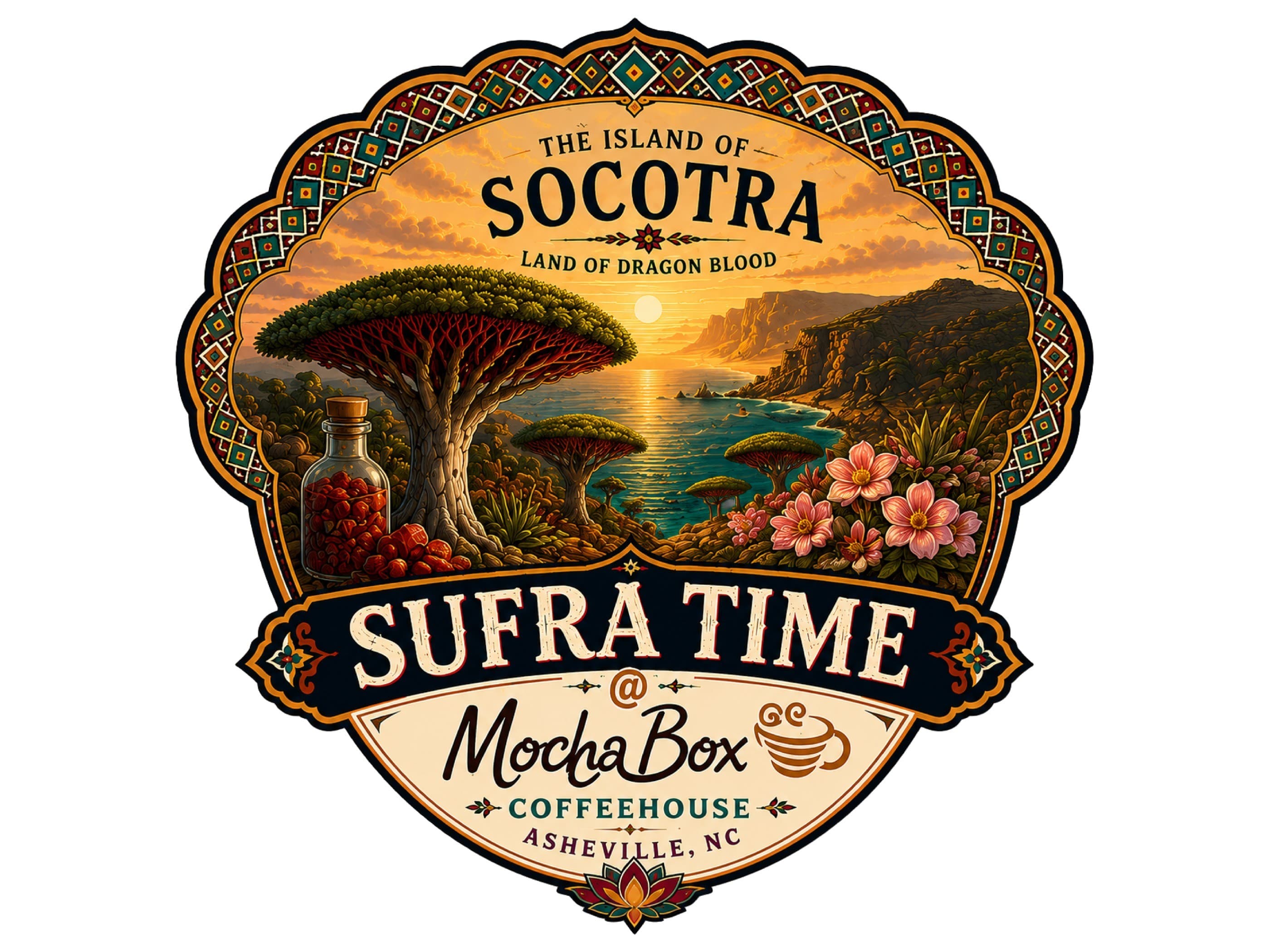 The Enchanted Island of Socotra - Sufra Time at Mocha Box Coffeehouse