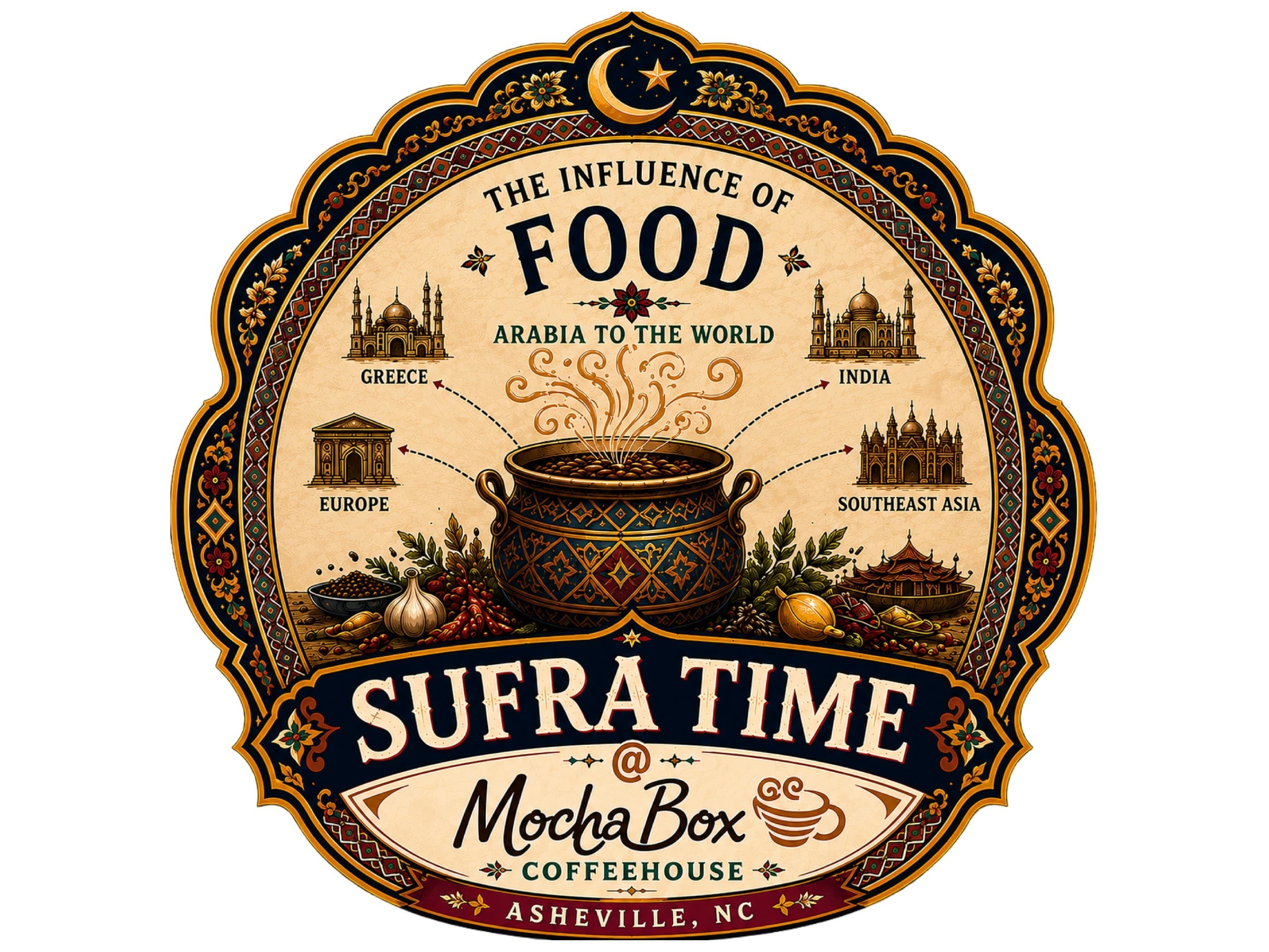 The Influence of Arabian Food - Sufra Time at Mocha Box Coffeehouse