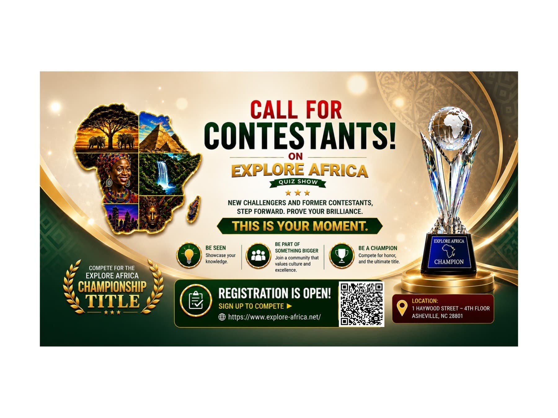 Invitation to Compete - Explore Africa Quiz Show