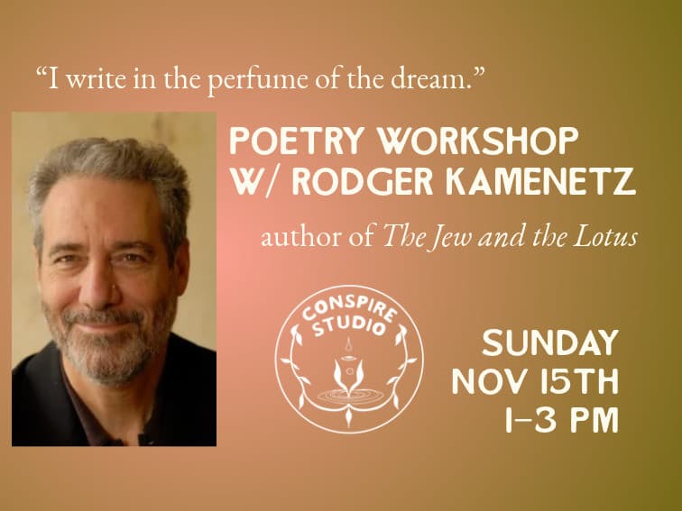 Poetry Workshop with Rodger Kamenetz