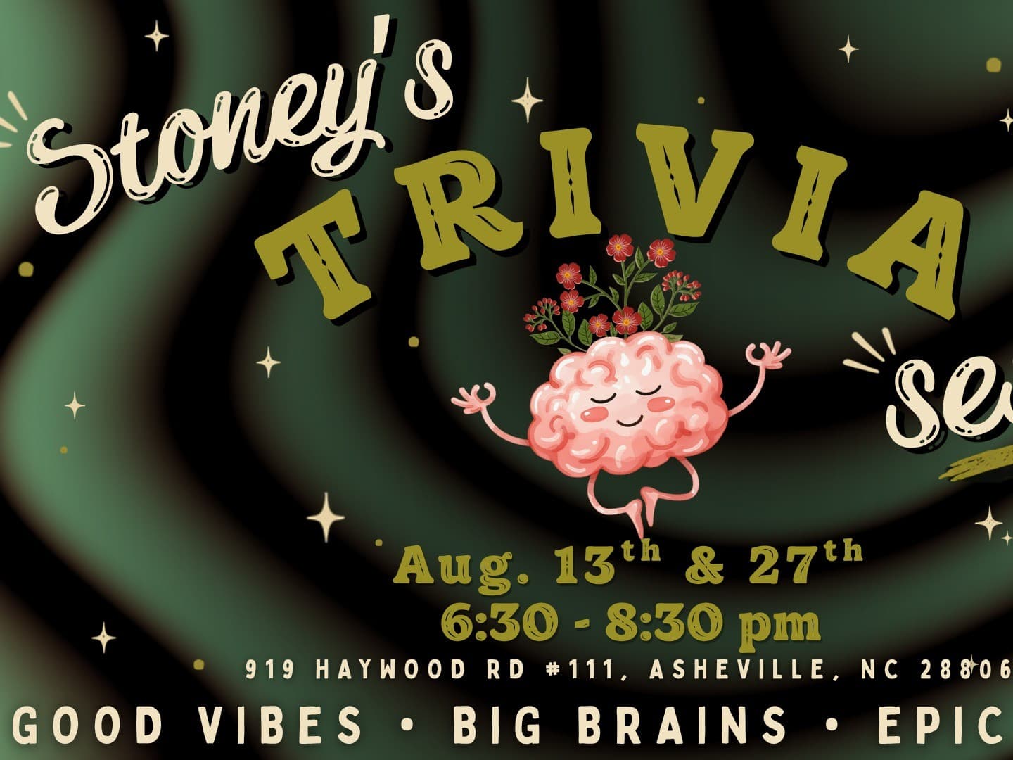 Stoney's Trivia Sesh at Asheville Dispensary - West Asheville