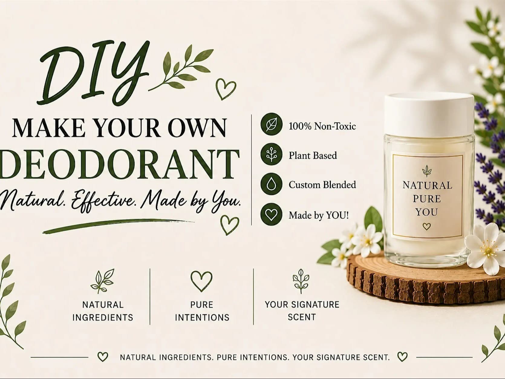Make Your Own Deodorant - at Asheville Dispensary South Slope