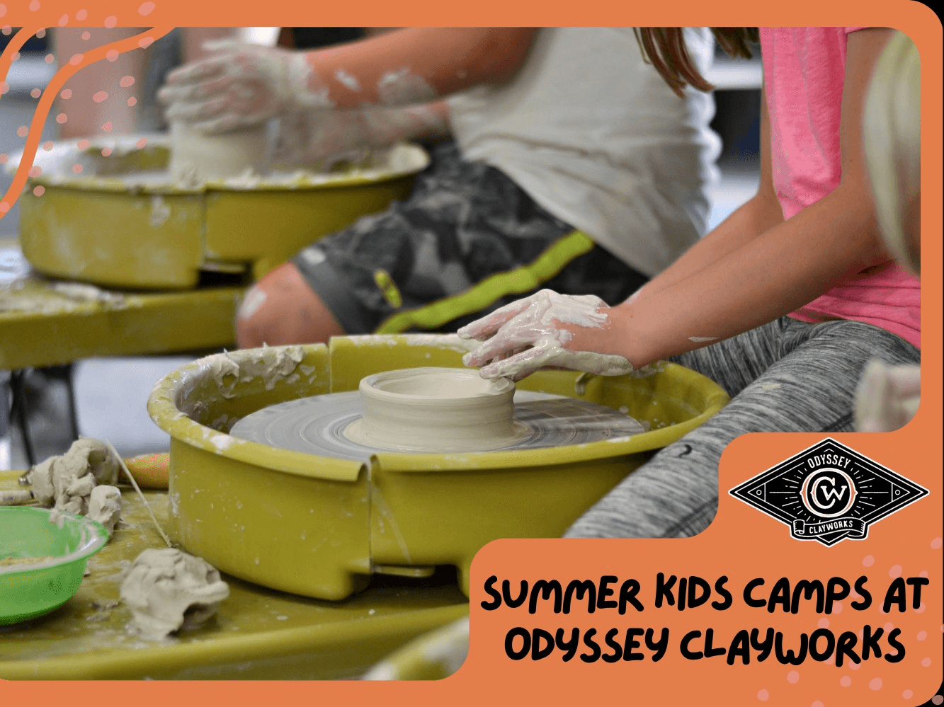 Kids Camps at Odyssey ClayWorks