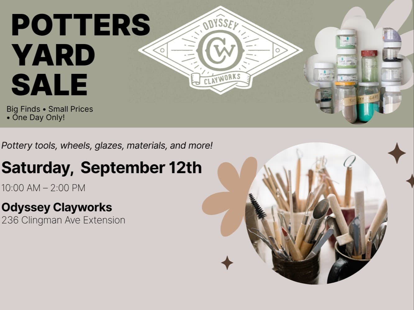 Potters Yard Sale
