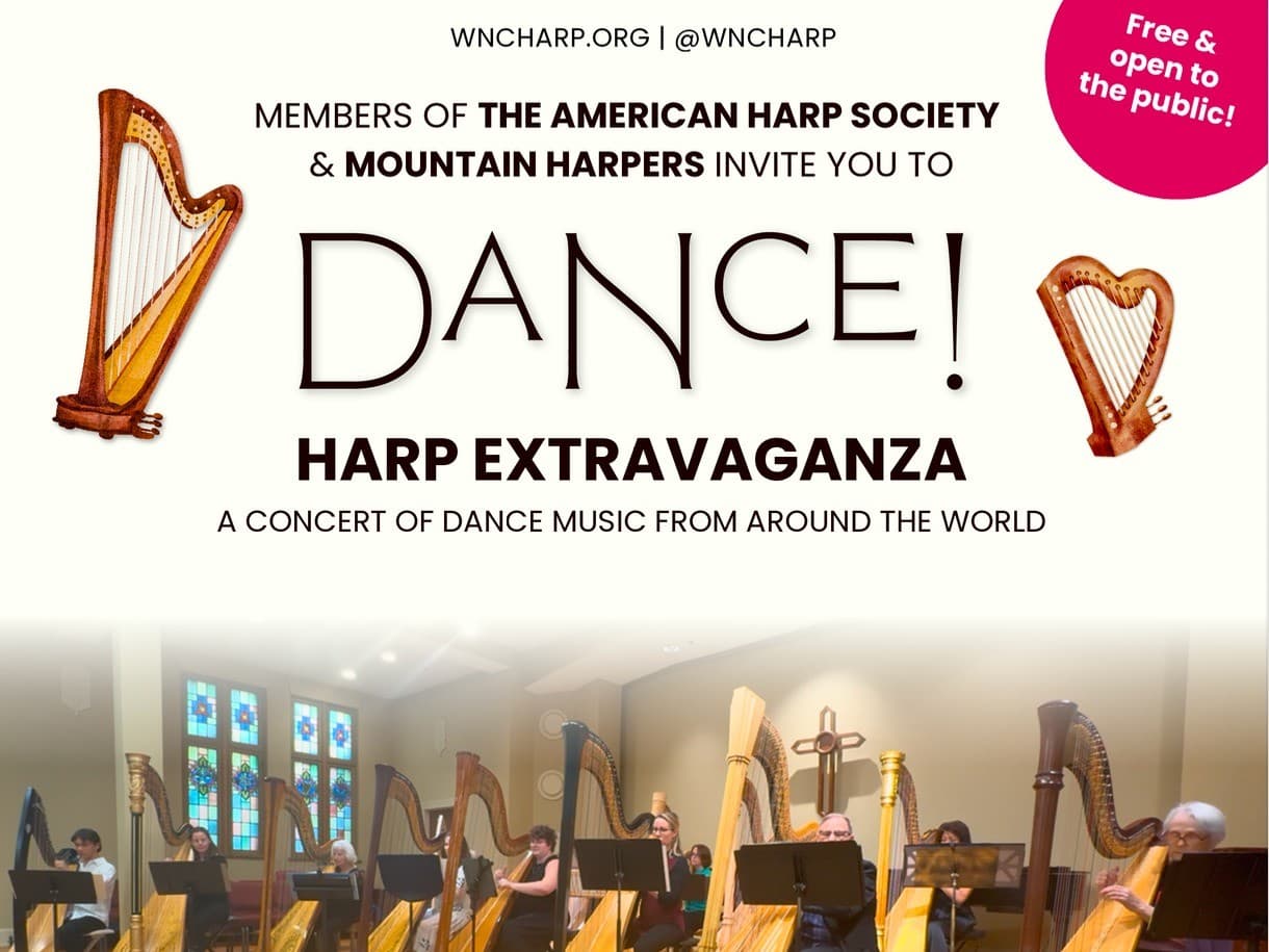 WNC Harps: Dance! Harp Extravaganza